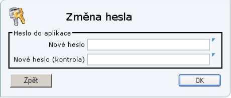 1.6 Heslo a politika hesel Heslo je jedinečné pro každého uživatele. Uživatel si heslo volí a mění sám.