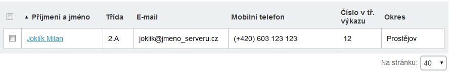 Podle jakých údajů je možné žáky vyhledávat? Vyhledávat žáka můžete podle: příjmení, rodného čísla nebo podle tzv. individuálního kódu 1.