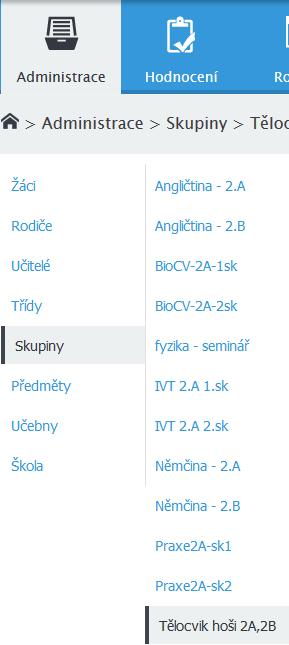 Tvorba úvazku prakticky zařazení společné úvazkové mezitřídní hodiny Další možností je sestavení úvazku spojené výuky, která prolíná více třídami.