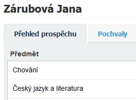 Ukázka setřiďování předmětů u víceoborové třídy: Výuka jazyků je dělená mezi půlky třídy...... a toto je již mezioborové přidělení předmětů vybraným žákům.