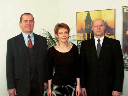 Pfiedstavenstvo Vorstand Ing. Jaroslav Mlynáfi, CSc., Ing. Anna Petiková, Dr. Ing. August Fischer Pfiedseda Vorsitzender Ing.