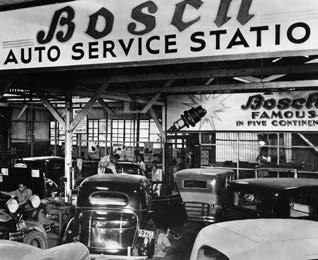 čerpadla a trysek Bosch pro vznětové motory 1928 Na trh přichází zastřihovač vlasů Forfex, první elektrický přístroj Bosch 1932 První elektrická vrtačka a kladivo Bosch