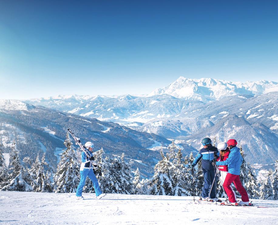 CESTOVANIE 2017/18 2017/18 CESTOVANIE 02 #skiamade ABSOLÚTNA ZÁBAVA NA LYŽIACH 5 VECÍ, KTORÉ BY STE V SKI AMADÉ URČITE MALI VYSKÚŠAŤ Kto sa dopočuje o Ski amadé, zvykne sa opýtať: Ach, a to TIEŽ ešte