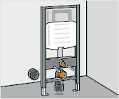splachovacej nádržke a nádržku vypustite (stlačte ovládacie tlačidlo).
