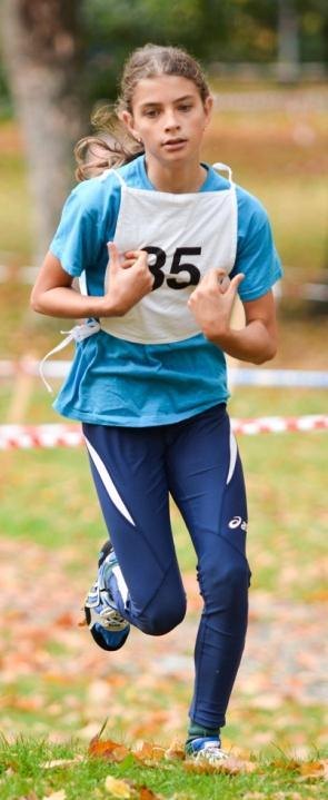 Eva Lančová Běh na 800 m 7. místo MMaSI na dráze žactva jednotlivců Ostrava 8.