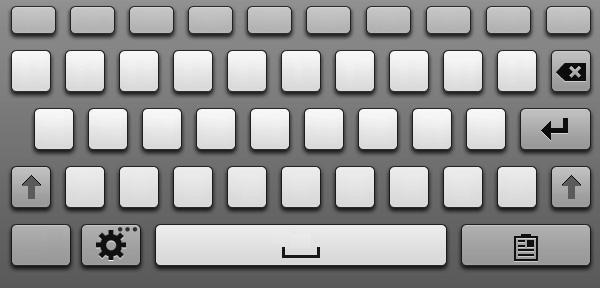 Základy Změna typu klávesnice Klepněte na libovolné pole pro zadávání textu, otevřete panel s oznámeními, klepněte na položku Zvolte metodu zadávání a pak vyberte typ klávesnice, který chcete použít.