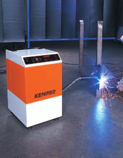 660 mm KEMPER Mini-Weldmaster s vyměnitelným filtrem Mini-Weldmaster je lehké, přenosné vysokotlaké odsávací a filtrační zařízení.