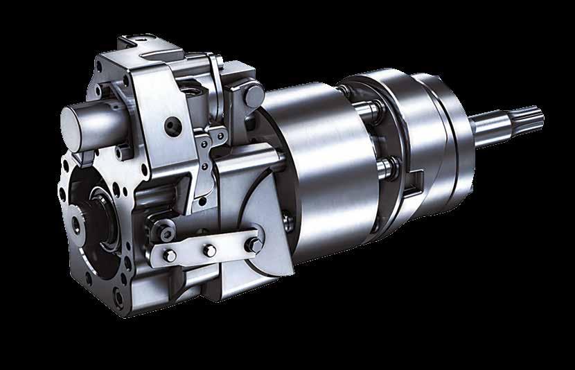 Převodovka i-hmt Hydromechanická proměnlivá převodovka: Žádný jiný kompaktní traktor se nemůže chlubit integrovanou hydromechanickou převodovkou, jakou jsou vybavené modely YT347 a YT359.