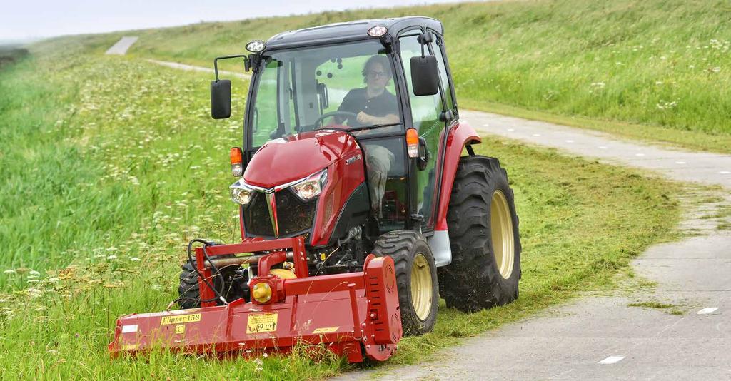 Kde stojí za to být Pohodlí uživatele je určujícím faktorem designu traktorů YT347 a