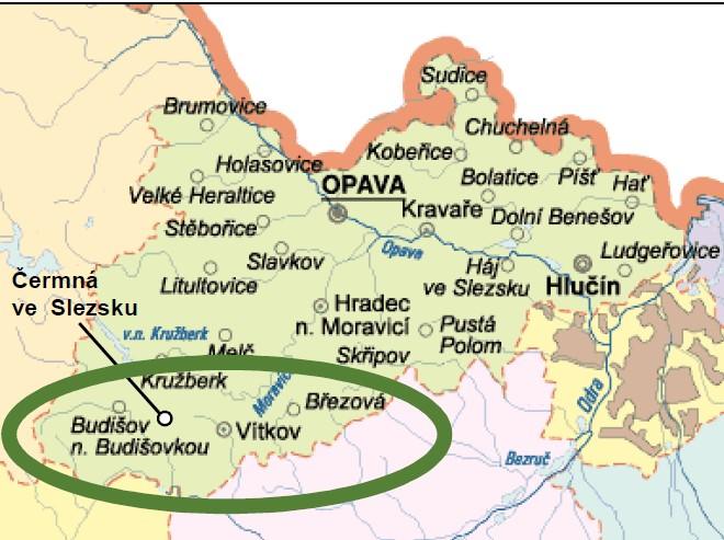 2. Základní informace o nositeli Města Vítkov (5879 obyvatel) a Budišov (2911 obyvatel) se spolu s obcí Čermná (382 obyvatel) nacházejí v okrese Opava v centrální části Moravskoslezského kraje.