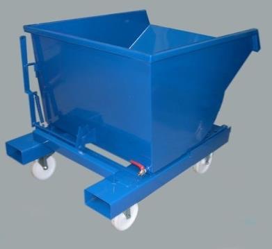 Obrázek 1: Výklopný kontejner[1] Dále jsou tu prvky, které se užívají pro profitabilní řešení recyklace.