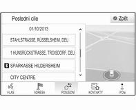 70 Navigace Důležité informace o pořadí zadávání dat cílové adresy podle zvyklostí v různých zemích, 3 61.