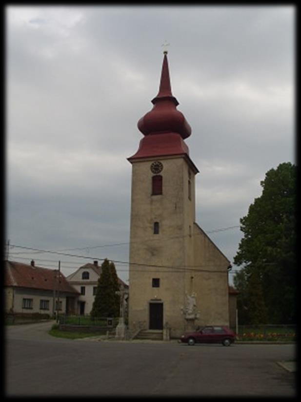 Domamil Kostel sv. Prokopa Původně románský kostel byl v době baroka rozšířen o sakristii.