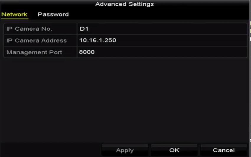 Channel Port: Pokud je připojeným zařízení kódovací zařízení s více kanály, můžete výběrem čísla portu kanálu v rozevíracím seznamu zvolit