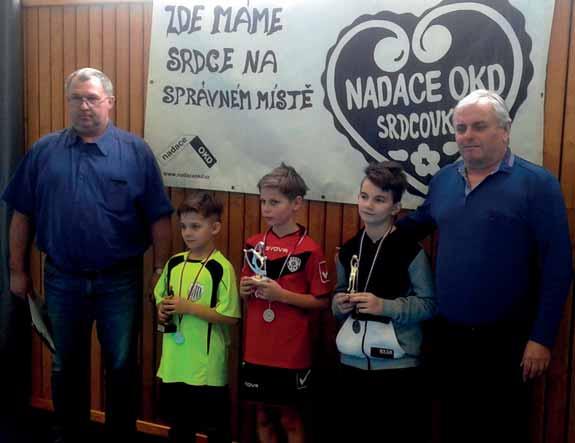 Letos získal od Nadace OKD i minigrant Srdcovka pro Okresní fotbalový svaz (OFS) Karviná na turnaje přípravek, které pokryly zimní prázdné období mezi soutěžemi.