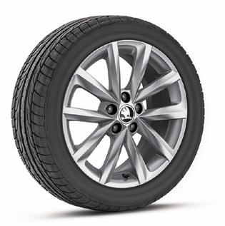 7Jx17" ET46, pneu: 215/40 R17) 17" kola z lehké slitiny Savio