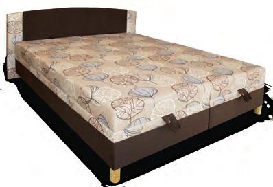 š/v/h: 198/95/180 cm, ložná plocha: 170/195