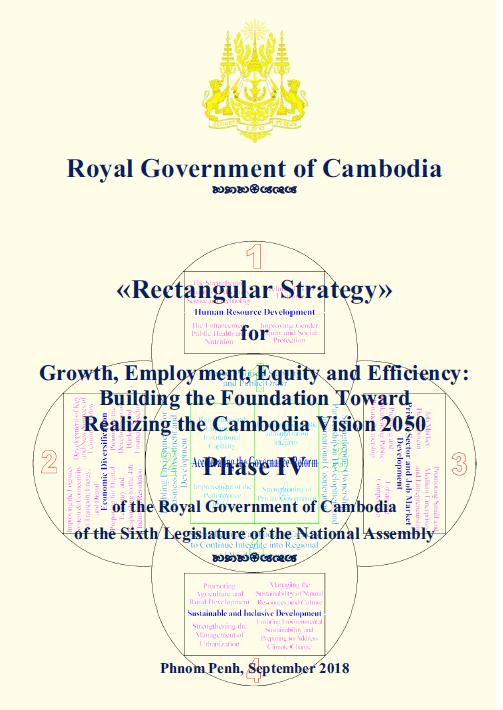 Kambodža priority rozvoje země Priority rozvoje kambodžské vlády 2019 2023 v září 2018 byla zveřejněna nová strategie rozvoje Kambodže, tzv.