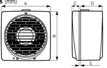 AXIÁLNE PRÍVODNÉ / ODÁVACIE VENTILÁTORY VARIO (V) MANUÁLNOU ALEBO AUTOMATICKOU MRIEŽKOU www.vortice.