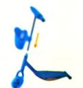 Výška řídítek: 71 cm Na tyč řídítek (A) nasuňte tyto díly v daném pořadí: košík (H), plastový kryt svorky (D) a svorku (C).
