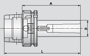 Systémy upínání stopkové frézy HSK 63 A - Morse kužel MORSE KUŽEL (kuželovitost dle velikosti kužele) zkratka Mk, nebo