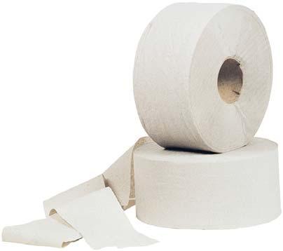 toaletní papíry, koše na odpadky Toaletní papír Jumbo Tork dvouvrstvý toaletní papír do zásobníků, vyroben z bílého recyklovaného