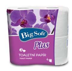 toaletní papíry Toaletní papír Big Soft Plus dvouvrstvý