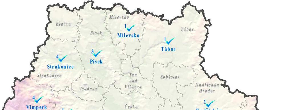 humanitních činností Krajského úřadu Jihočeského kraje zpracován Monitoring lokalit ohrožených sociálním vyloučením.