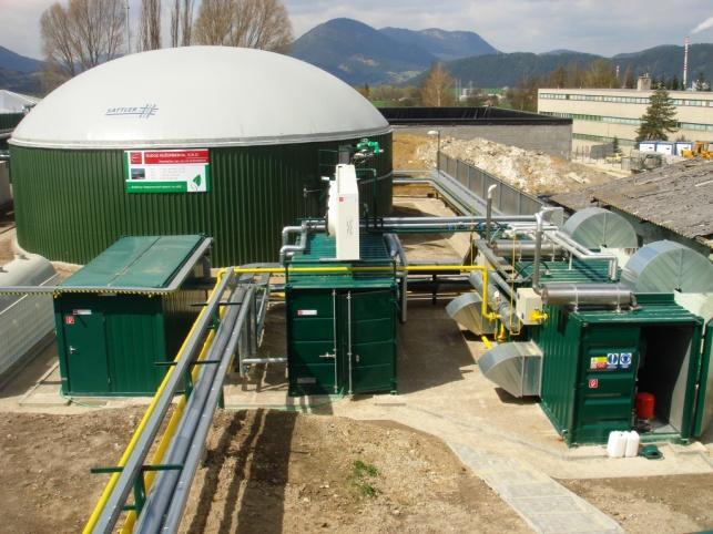 Spustenie bioplynovej stanice do prevádzky Výstavba bola ukončená 15