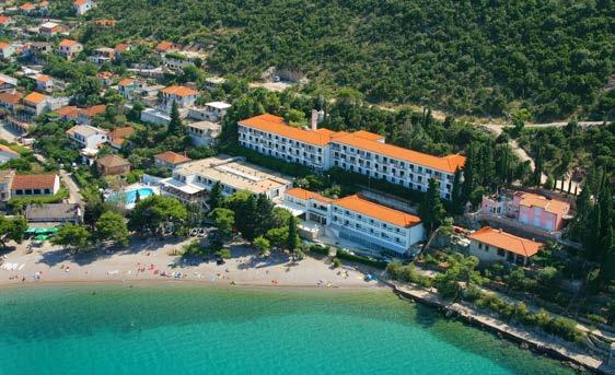 Dalmácie Trpanj / Orebič, ostrov Korčula Trpanj, Hotel Faraon Sleva 12% do 31.3.2019 