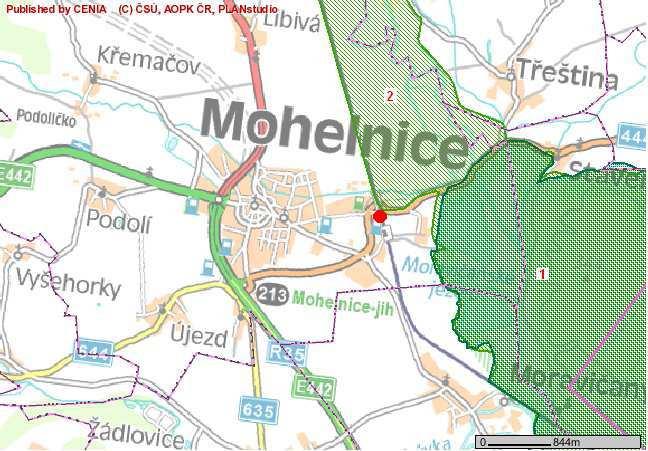 47 2 LOKALITA PRO STAVBU LOGISTICKÁ HALA MOHELNICE - PŘÍSTAVBA 1 1 PO Litovelské Pomoraví 2..EVL Litovelské pomoraví - na významné krajinné prvky Ve smyslu zákona č.114/1992 Sb.