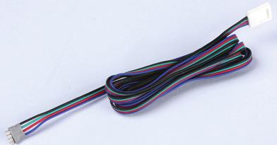 příslušenství k LED páskům Připojovací kabel pro rozvaděče, k pájení pro připojování LED pásků k napájení 285094 typ konektoru MINI 1] F, 1,8 m SAL301 SAL301 typ konektoru AMP, 2 m SAL302 typ