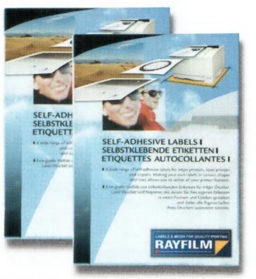 Papír - Samolepící etikety 241 606 254 Rayfilm 241 606 254 Rayfilm 241 606 254 Papír/Samolepící