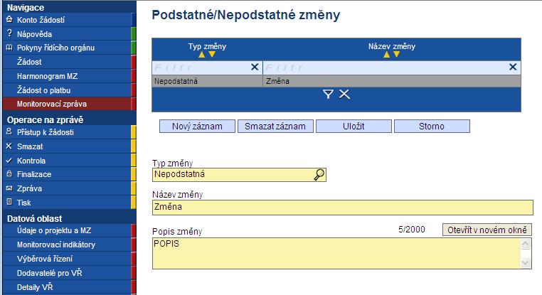 Zaškrtávací pole Byly nedostatky odstraněny: zaškrtne se v případě, že zjištěné nedostatky byly řádně a dle doporučení odstraněny.