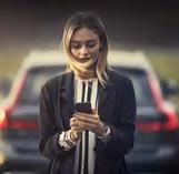 Jestliže aplikaci Volvo On Call necháte synchronizovat se s Vaším kalendářem, bude Váš vůz informovat o tom, kdy máte další schůzku a jak se tam dostanete.