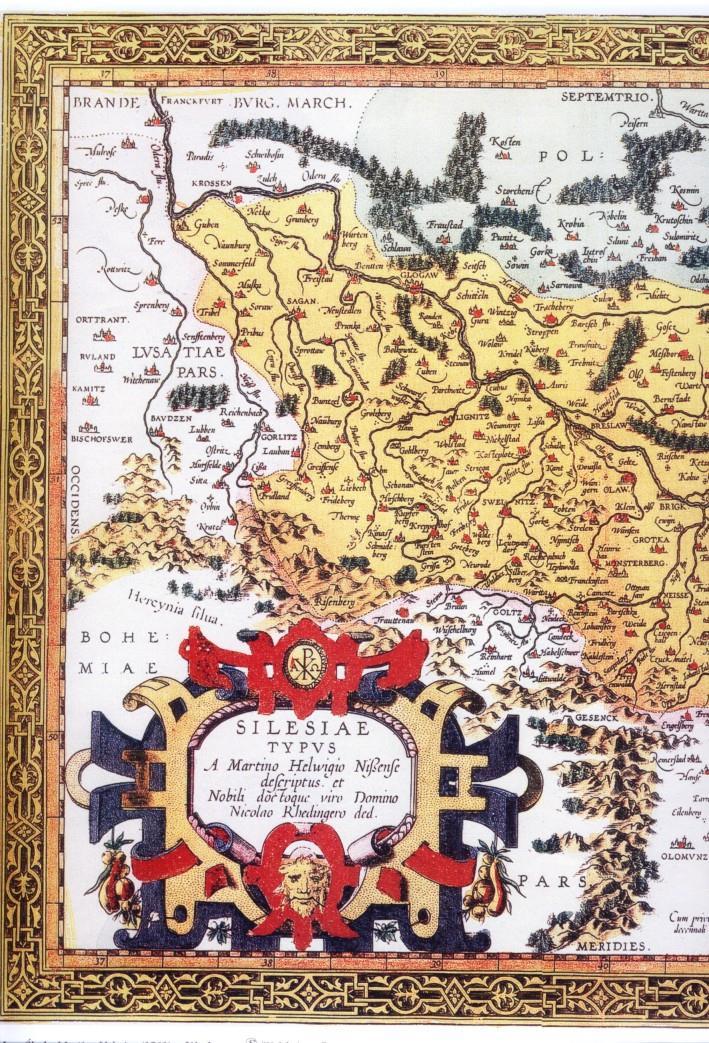 Helwigova mapa Slezska,