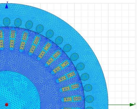 4.2 Výpočetní síť Při vytváření numerického modelu je velice důležité dobře nastavit hustotu výpočetní sítě Mesh Operation. Hustota sítě se dle potřeby zjemňuje v místech, kde se mění prostředí.