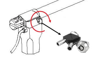 5 Montáž mechanických dorazů Mechanický doraz (viz. obr.2) pro polohu zavřeno K2 instalujte vůči zemi, popř. jiným způsobem tak, aby splnil správnou funkci vymezení maximální polohy zavřeno.