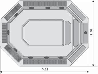 Veřejné vířivé bazény s přelivem Olympia Olympia - 26440 NABÍDKA BAREV AKRYLÁTU č.44 BÍLÁ (WHITE) č.