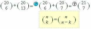 Věta 2 Pro všechna celá nezáporná čísla n, k, k < n, platí Důkaz vychází z definice kombinačního čísla.