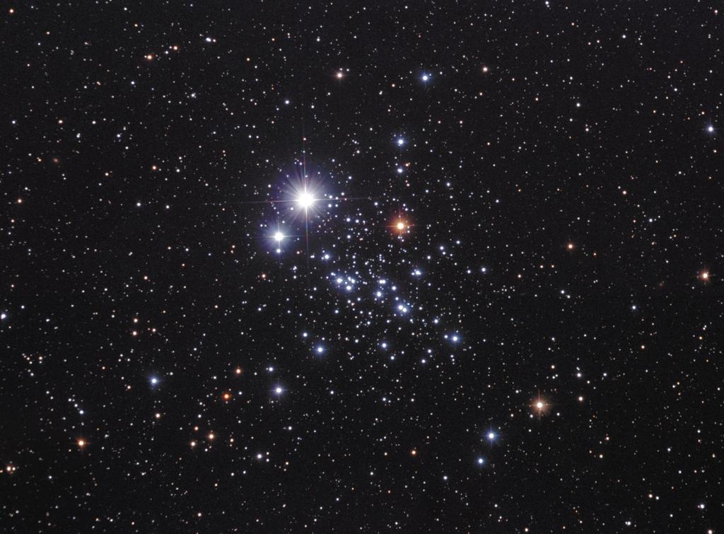 Objekt: NGC Souhvězdí: Kasiopea (mapa ) Typ objektu: otevřená hvězdokupa Hvězdná velikost:, mag Popis: Tato otevřená hvězdokupa je mezi pozorovateli