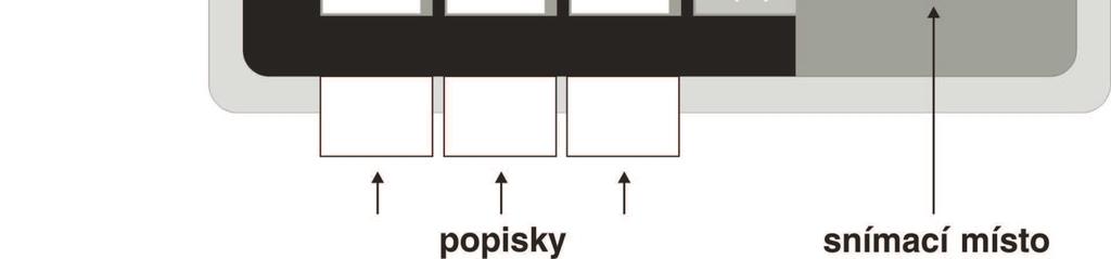 Na display jsou zobrazovány informace o přečteném ID médiu (jméno příjmení uživatele), provozní stavy a hlášení a programovací menu pro snadné nastavení.