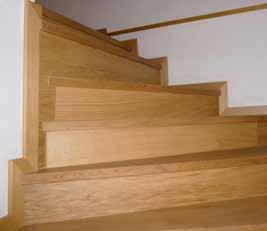 Na přání je také možné vyrobit kompletní schodové dílce z podlah nadpojené