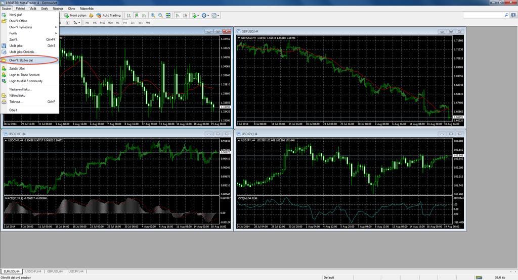 Instrukce pro zprovoznění FXstreet.cz VIP Exit Managera FXstreet.