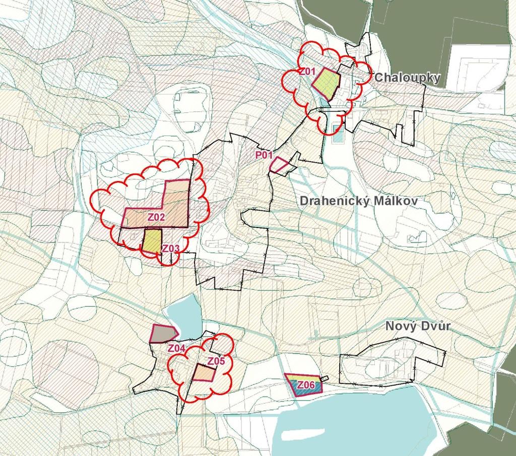 v pásmu povrchového rozpojení puklin a rovněž ve vložkách žilných hornin (porfyrů a porfyritů), které jsou méně odolné vůči zvětrávání, bývají více rozpukány a vykazují obecně vyšší propustnosti.