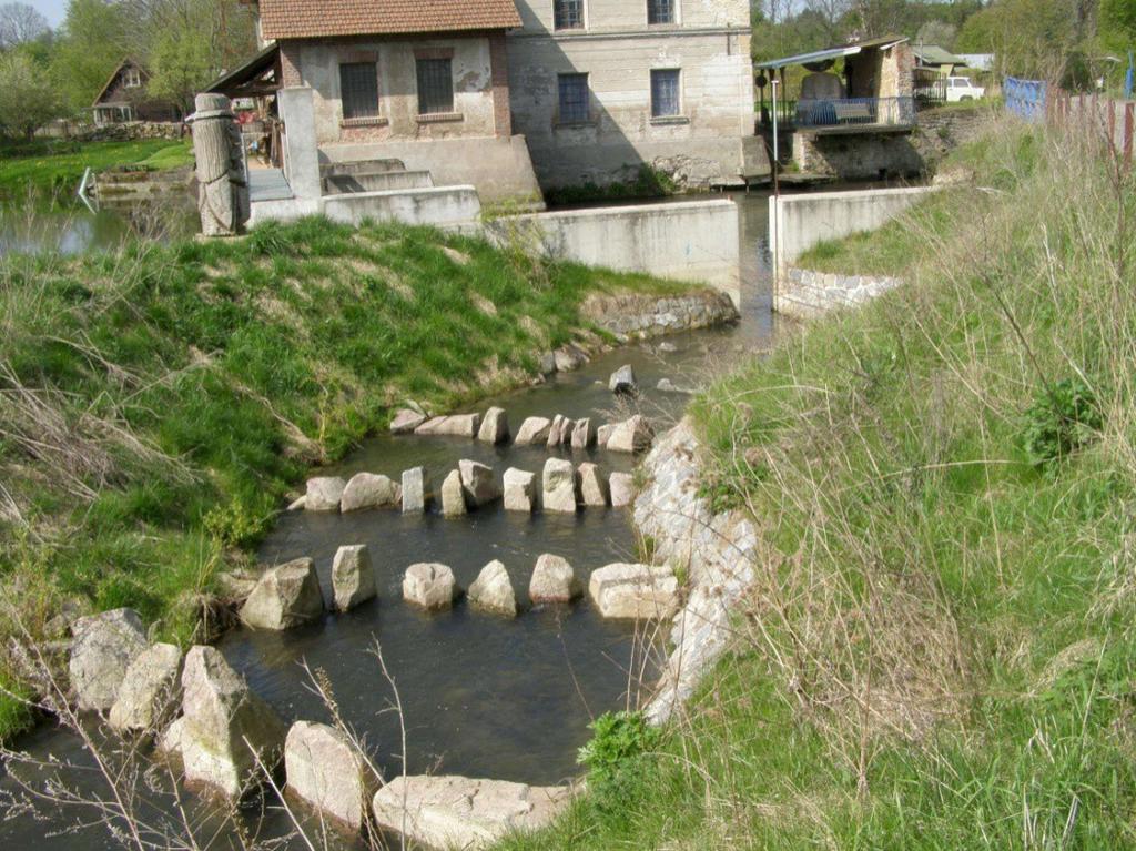 Výstavba nových rybích přechodů