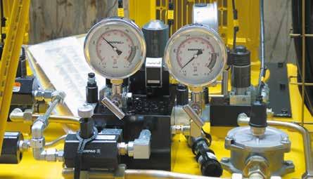 Tlakomery G, H-série Zľava doprava: H4049L, G-4R, G-4089L, G-5L, G-4040L Vizuálny indikátor hodnoty tlaku v hydraulickej sústave GA45GC Souprava adaptéru pro manometr 45 adaptér pro manometr zlepšuje