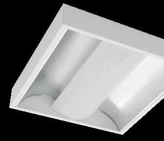 2 275 t a 25 ºC b 250 110 RAL 9003 - standard RAL 9006 - na přání - on request Luminaires with a semi-permeable diffuser - Wings - are designed for mounting on solid ceilings.