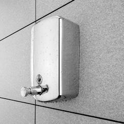Dávkovač na tekuté mýdlo / mýdlovou pěnu Soap dispenser / foam dispenser HYGIENICKÝ PROGRAM Na toaletách frekventovaných míst