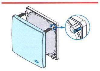 Pylové, jemné pylové a aktivní uhlíkové filtry jsou k dostání jako volitelné příslušenství. Instalace těchto filtrů je shodná s instalací prachového filtru.